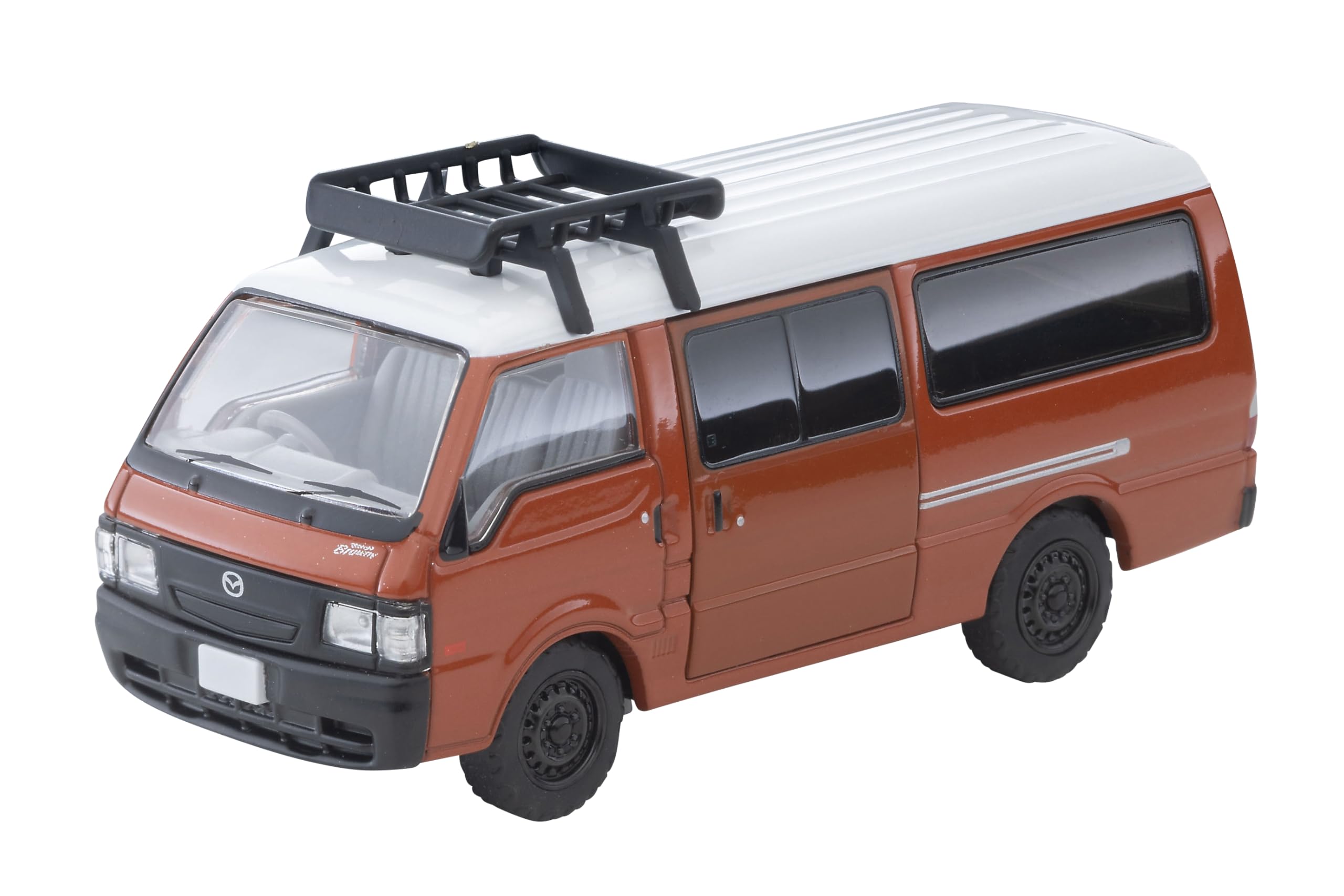 Tomytec Tomica Limited Vintage Neo Scale Mazda Bongo Brawny Van Custom Version with Roof Rack and Finished Model 1/64 LV-N310d (Brown) Figure,
Tomytec Tomica Limited Vintage Neo Scale Mazda Bongo Brawny Van Custom Version with Roof Rack and Finished Model 1/64 LV-N310d (Brown) Figure,