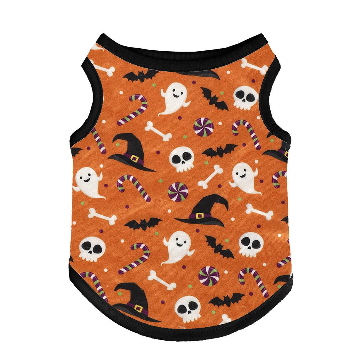 Halloween Pumpkin Dog Hoodie - Fun & Trendy T-Shirt for Pet Party S
Halloween Pumpkin Dog Hoodie - Fun & Trendy T-Shirt for Pet Party S