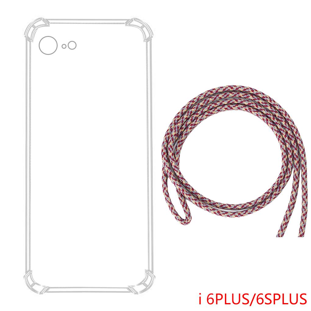Replacement For 6 Plus/6S Plus Phone Protective Cover Transparent TPU Case 1.5MM Lanyard
Replacement For 6 Plus/6S Plus Phone Protective Cover Transparent TPU Case 1.5MM Lanyard