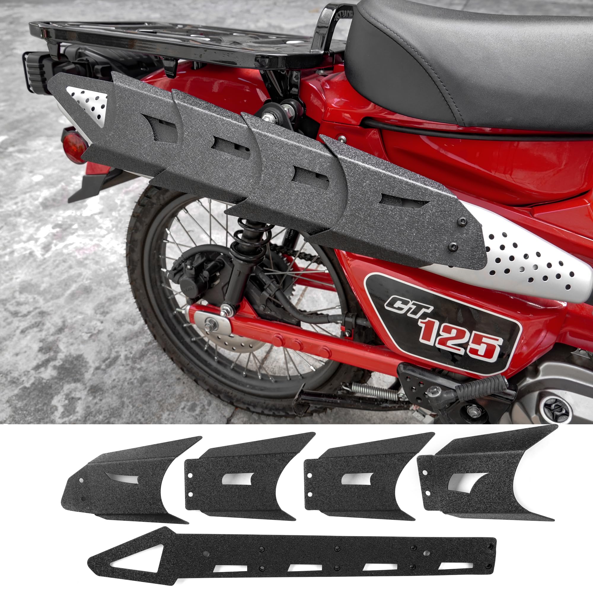 Fogocorss CT125 Специальная защита глушителя в стиле меха JA65 Теплозащитный кожух выхлопной трубы Защитный кожух выхлопной трубы мотоцикла Теплозащитный кожух Hunter Cub
Fogocorss CT125 Специальная защита глушителя в стиле меха JA65 Теплозащитный кожух выхлопной трубы Защитный кожух выхлопной трубы мотоцикла Теплозащитный кожух Hunter Cub