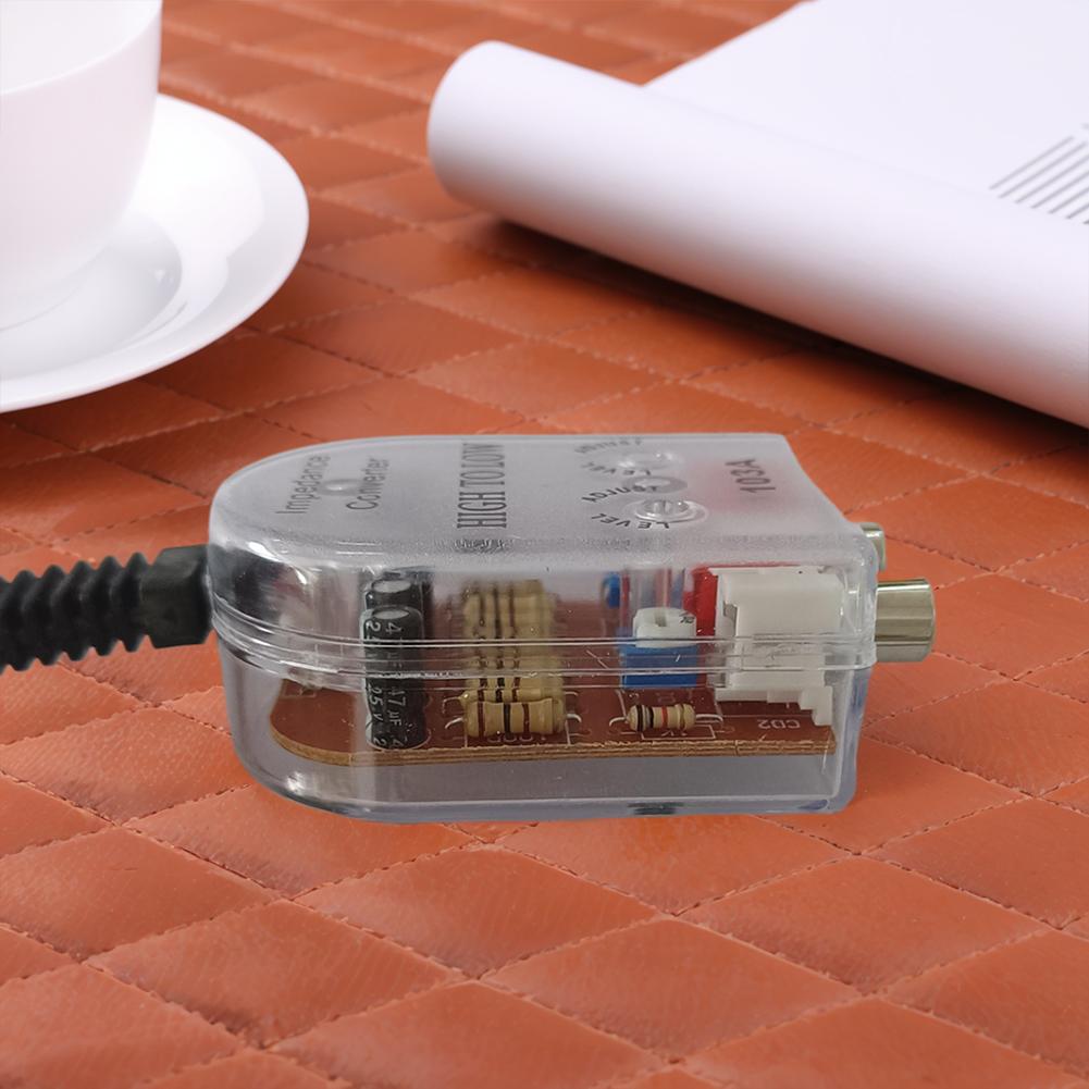 Practical Car Audio High to Low RCA Line Subwoofer Impedance Converter Gadgets Low Audio Filter Output Accessories China Mainland
Practical Car Audio High to Low RCA Line Subwoofer Impedance Converter Gadgets Low Audio Filter Output Accessories China Mainland