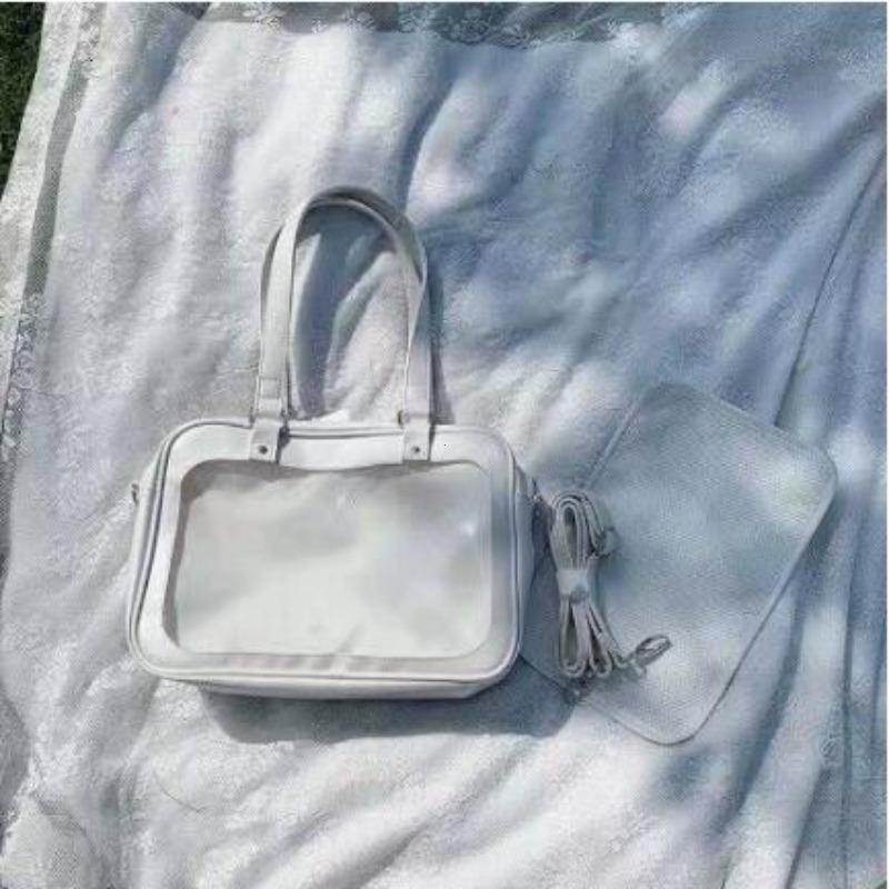 Harajuku Luxury Pu Ita Bag Crossbody Women Sweet Lolita Bags Cute Transparent Pocket Japanese Style Shoulder Purse Handbags
Harajuku Luxury Pu Ita Bag Crossbody Women Sweet Lolita Bags Cute Transparent Pocket Japanese Style Shoulder Purse Handbags
