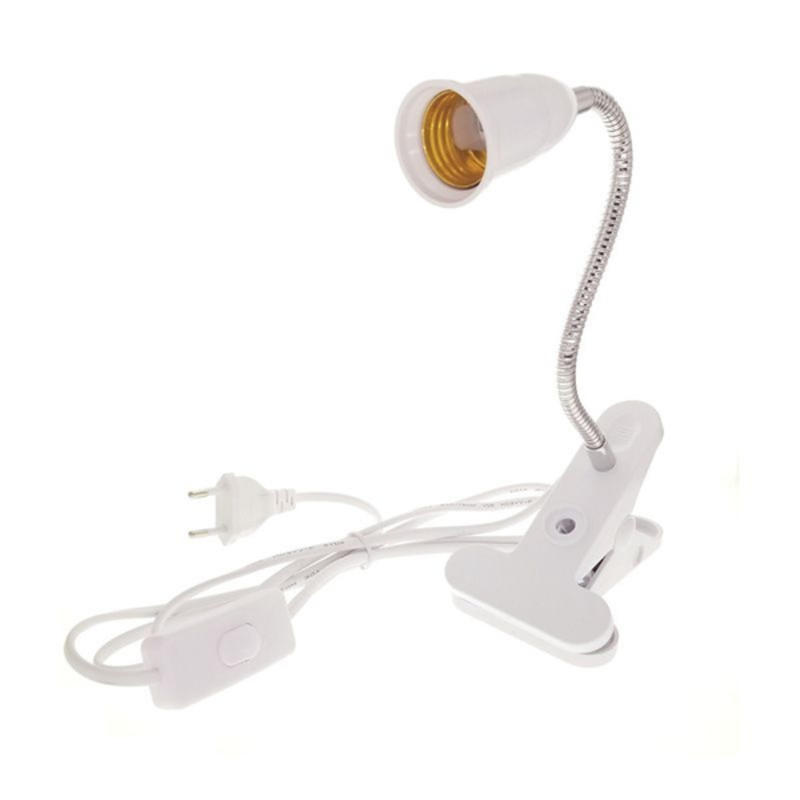 20cm 360 Degree Flexible Lamp Holder Clip E27 Base With One Switch Desk Lam
20cm 360 Degree Flexible Lamp Holder Clip E27 Base With One Switch Desk Lam
