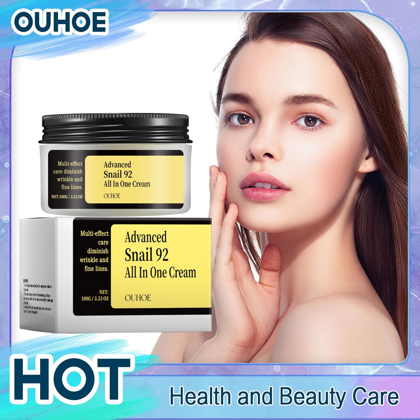 Advanced Snail 92 All in One Cream Collagen Repair Fade Fine Line Firming Nourishing Brighten Moisturizing Snail Mucin Skin Care 100g boxed
Advanced Snail 92 All in One Cream Collagen Repair Fade Fine Line Firming Nourishing Brighten Moisturizing Snail Mucin Skin Care 100g boxed