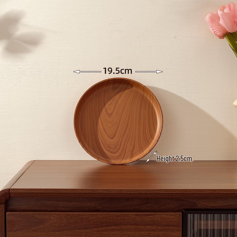 Rectangular Wood Grain Imitation Tray for Cups and Desserts
Rectangular Wood Grain Imitation Tray for Cups and Desserts