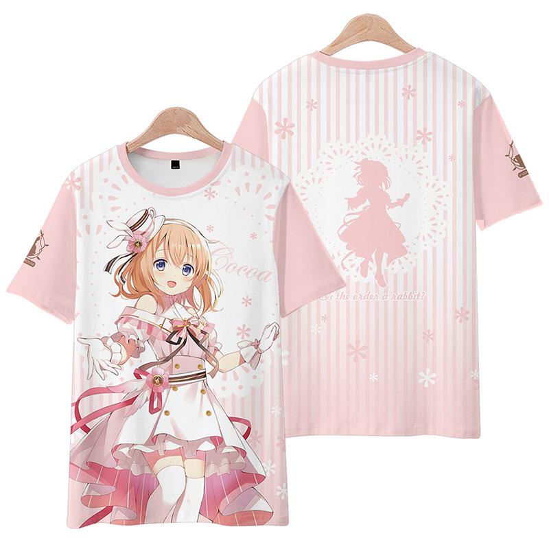 Is The Order A Rabbit Cartoon Women Men s T-shirts Anime Printed O-Neck Oversized Short Sleeves Fashion Mens Clothing Streetwear XXS
Is The Order A Rabbit Cartoon Women Men s T-shirts Anime Printed O-Neck Oversized Short Sleeves Fashion Mens Clothing Streetwear XXS