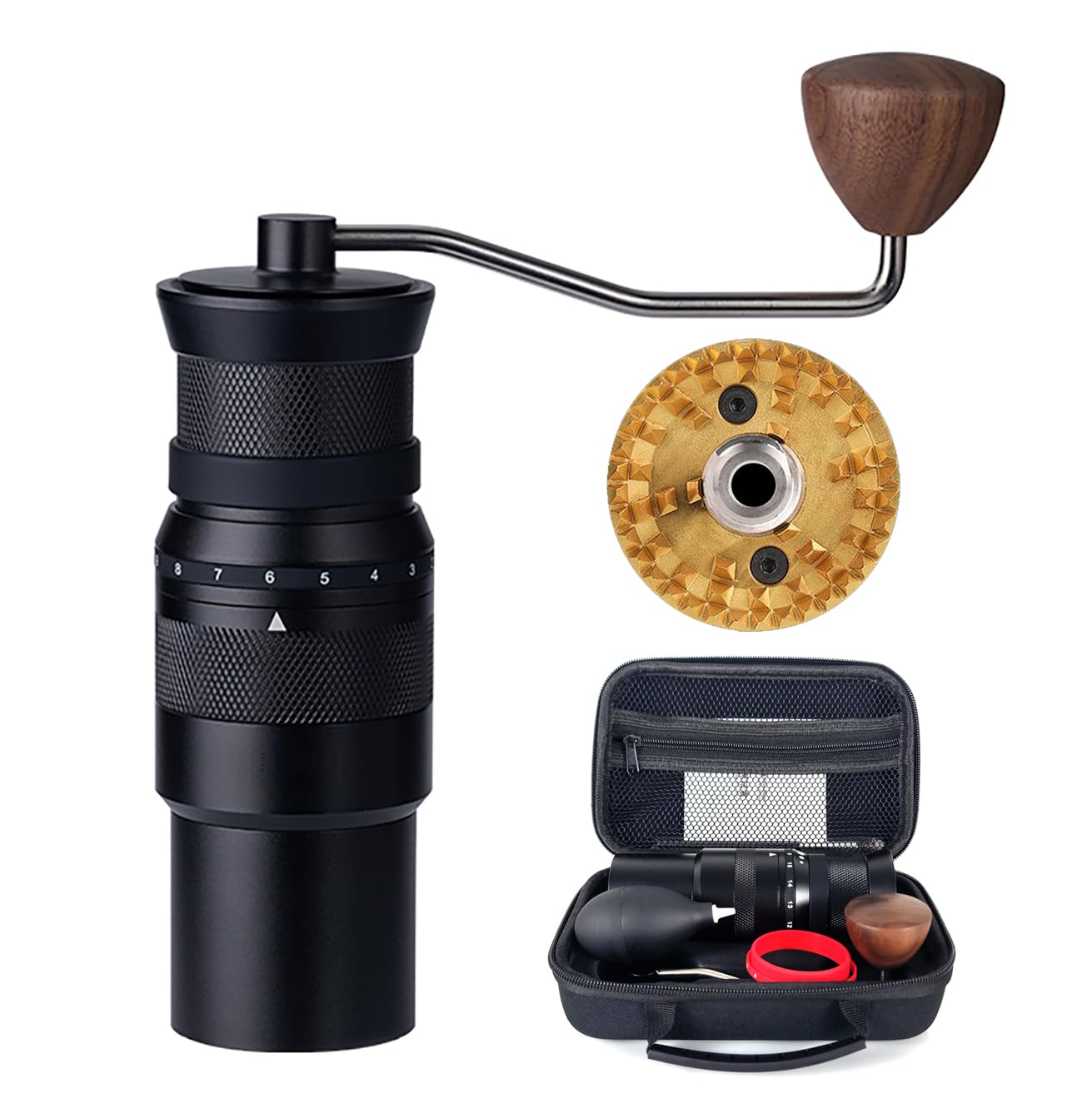 One Bean Hand Coffee Grinder with Flat Manual Stainless Steel External Coarseness Easy to Includes a Convenient Carrying Uniform Coffee Grinder
One Bean Hand Coffee Grinder with Flat Manual Stainless Steel External Coarseness Easy to Includes a Convenient Carrying Uniform Coffee Grinder