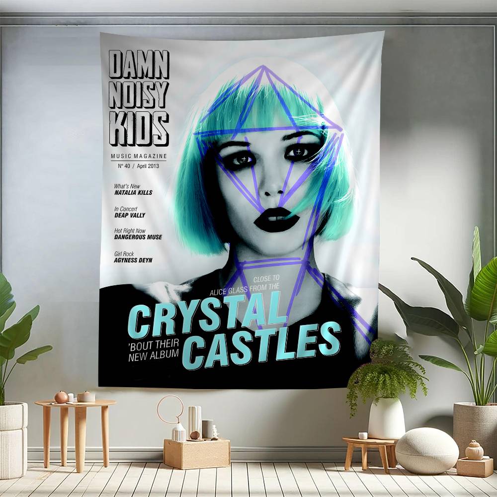 Band CCrystal Castles Chart Tapestry For Living Room Home Dorm Decor Art Home Decor 74x94cm(29x37in)
Band CCrystal Castles Chart Tapestry For Living Room Home Dorm Decor Art Home Decor 74x94cm(29x37in)