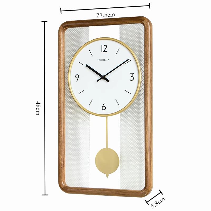 Solid Wood Nordic Wall Clock Living Room Pendulum Clocks Hall Modern Silent Wall Watch Simple Interior Decoration Accessories
Solid Wood Nordic Wall Clock Living Room Pendulum Clocks Hall Modern Silent Wall Watch Simple Interior Decoration Accessories
