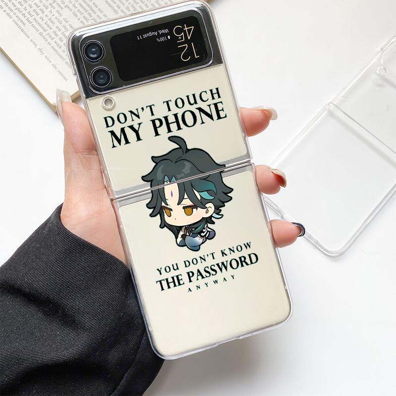 Phone Case For Samsung Galaxy Z Flip 3 4 5 Hard Folding Clear PC Genshin Impact Kawaii Cartoon Role For Samsung Z Flip 6 Cover Samsung Z Flip
Phone Case For Samsung Galaxy Z Flip 3 4 5 Hard Folding Clear PC Genshin Impact Kawaii Cartoon Role For Samsung Z Flip 6 Cover Samsung Z Flip