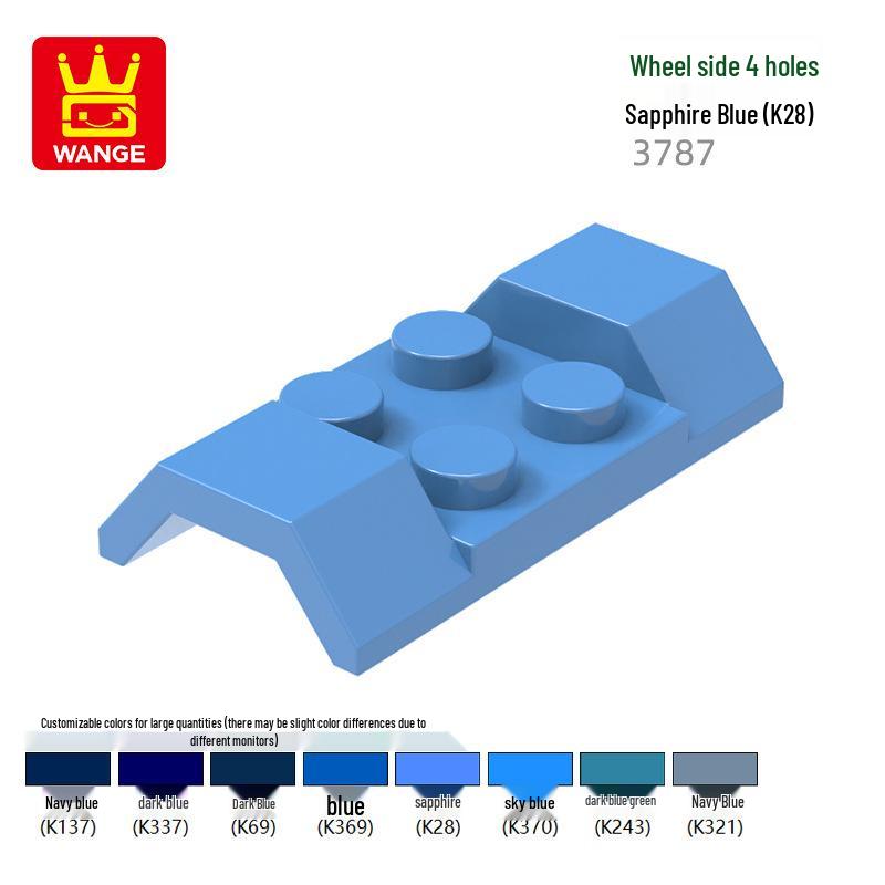 Wange MOC Строительные блоки 3787: Образовательное колесо с 4 отверстиями, совместимые детали для сборки мелких деталей 80 pcs королевский синий
Wange MOC Строительные блоки 3787: Образовательное колесо с 4 отверстиями, совместимые детали для сборки мелких деталей 80 pcs королевский синий
