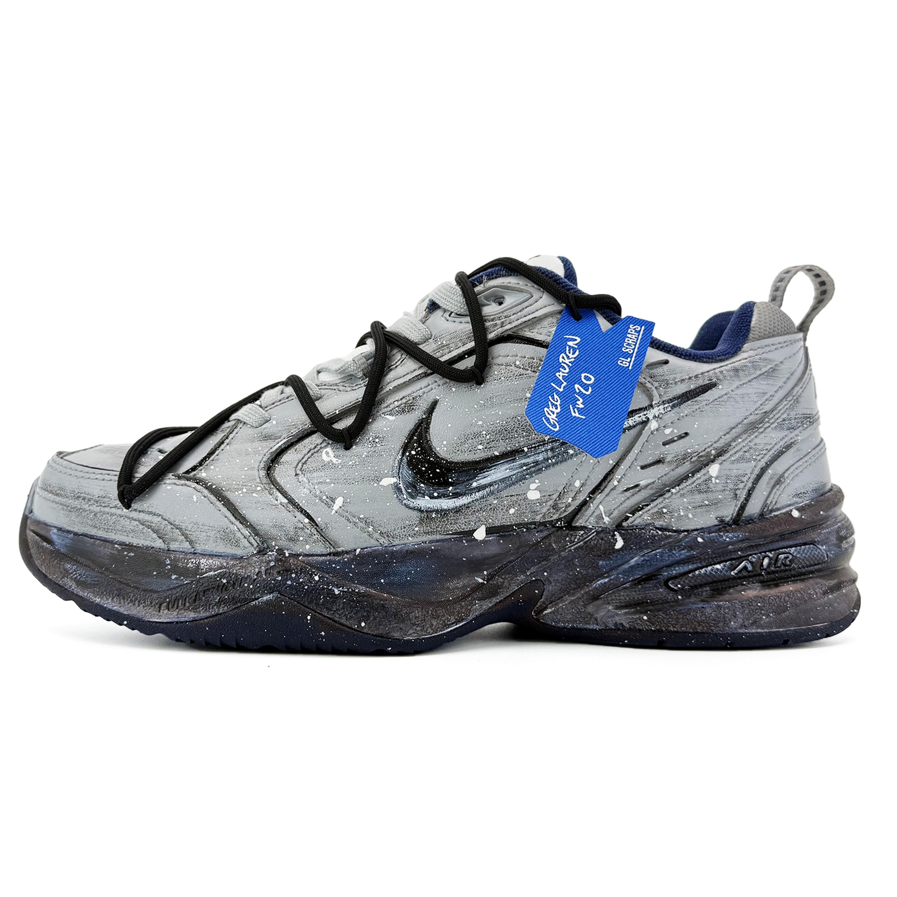 Nike Air Monarch 4 Chunky Sneakers Men s Low top Black 415445-102(Team45--) 37.5
Nike Air Monarch 4 Chunky Sneakers Men s Low top Black 415445-102(Team45--) 37.5
