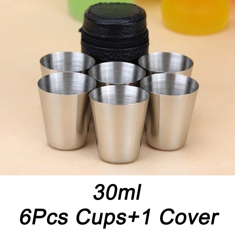 4/6Pcs Outdoor Travel Stainless Steel Cups Mini Glasses Set For Whisky Wine With Case Portable Drinkware Cup 30ml/70ml/170ml New 30-70-170ml
4/6Pcs Outdoor Travel Stainless Steel Cups Mini Glasses Set For Whisky Wine With Case Portable Drinkware Cup 30ml/70ml/170ml New 30-70-170ml