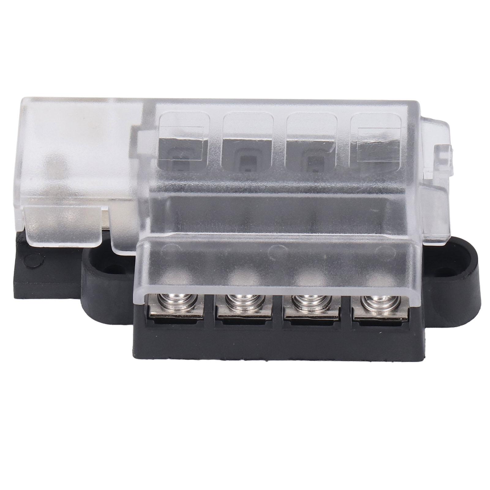 Блок предохранителей с 4 гнездами для ножевых предохранителей 1 вход 4 выхода ATC ATO Держатель предохранителей с изолированной прозрачной крышкой 32 В постоянного тока 100 А
Блок предохранителей с 4 гнездами для ножевых предохранителей 1 вход 4 выхода ATC ATO Держатель предохранителей с изолированной прозрачной крышкой 32 В постоянного тока 100 А