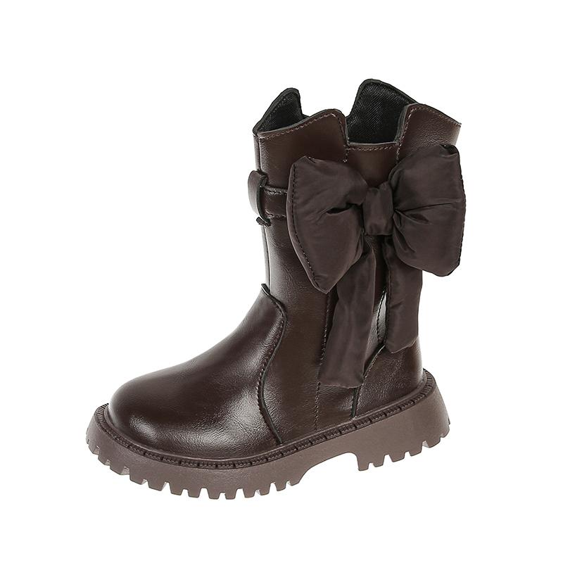 Girls Mid-calf Boots Princess Style Kids Long Boots with Sweet Big Bows Autumn Children High Boots Round Toes Side Zip 36 коричневий
Girls Mid-calf Boots Princess Style Kids Long Boots with Sweet Big Bows Autumn Children High Boots Round Toes Side Zip 36 коричневий
