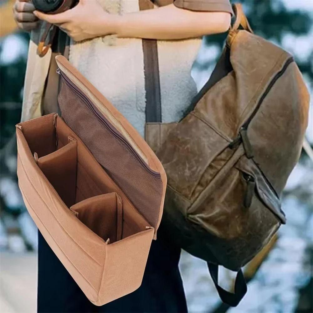 Oxford Insert Photography Organizer Waterproof Waterproof Camera Bag Camera Lens хакі
Oxford Insert Photography Organizer Waterproof Waterproof Camera Bag Camera Lens хакі
