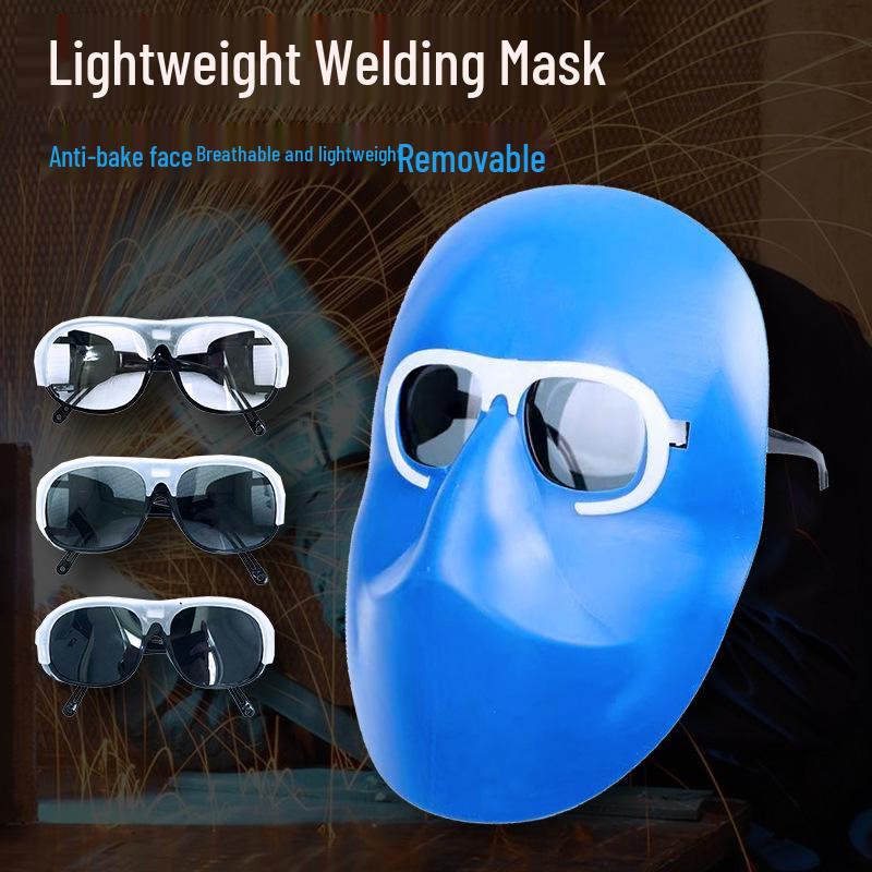 Full Face Head-mounted Welding Mask with Glass Lens - Lightweight and Protective for Welders One Binding Strap
Full Face Head-mounted Welding Mask with Glass Lens - Lightweight and Protective for Welders One Binding Strap
