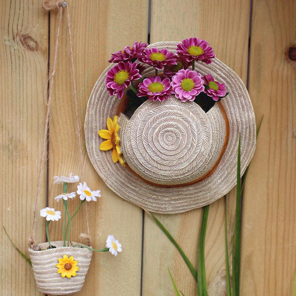 Boho Hat & Bag Planter Planter Pot Resin Imitation Straw Planting Pot Creative Hanging Flower Pot Decorative for Outdoor Decor China Mainland
Boho Hat & Bag Planter Planter Pot Resin Imitation Straw Planting Pot Creative Hanging Flower Pot Decorative for Outdoor Decor China Mainland