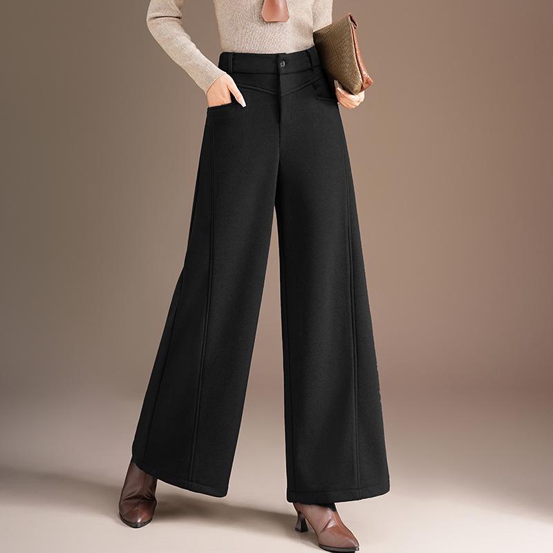 Stylish Women s Winter Wool Wide-Leg Pants 2025 - Trendy, Casual Suit Pants XL чорний
Stylish Women s Winter Wool Wide-Leg Pants 2025 - Trendy, Casual Suit Pants XL чорний