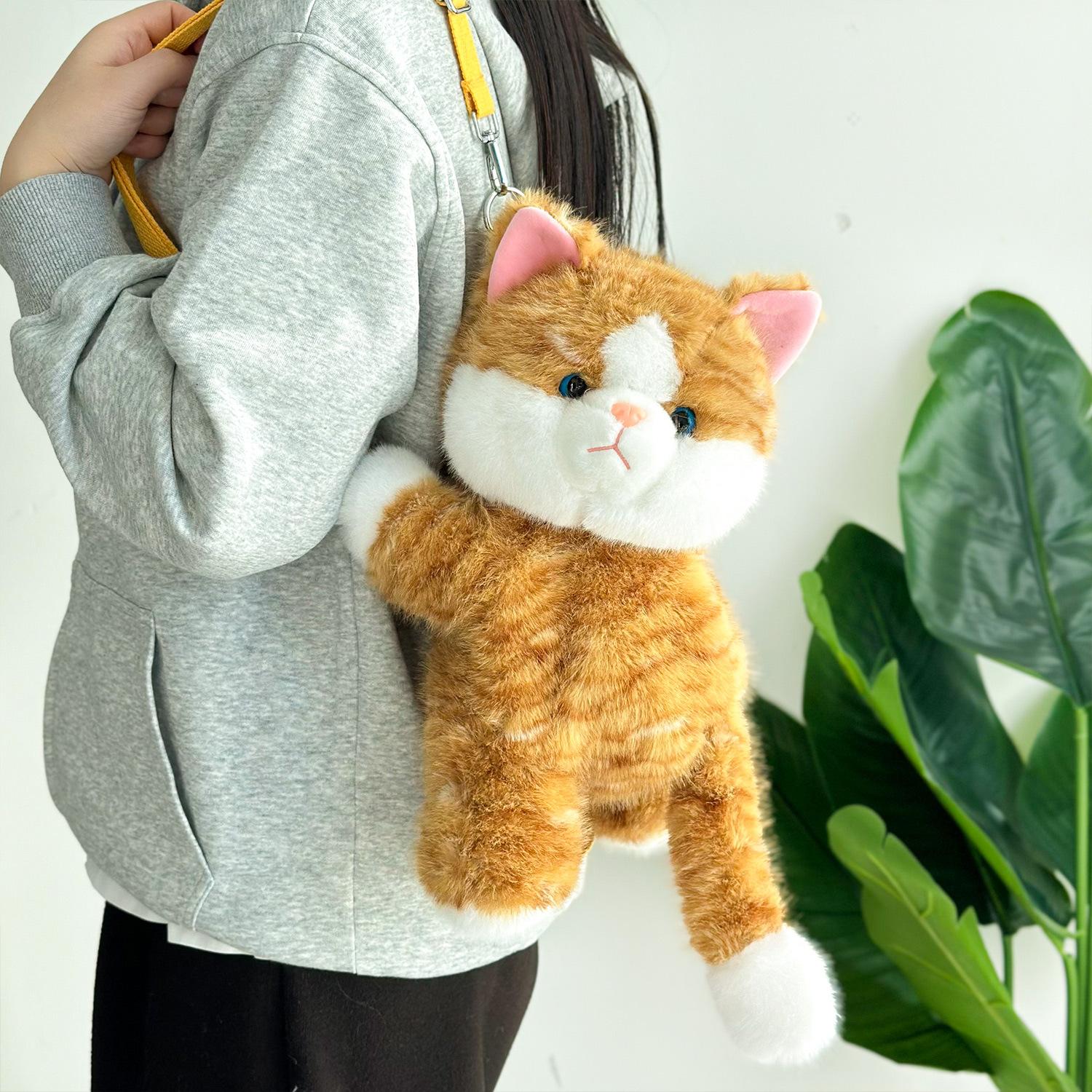 Имитация плюшевой куклы-животного, мультяшный слон, сумка через плечо, гигантская кукла-панда, большая кукла-машина с когтями 35cm
Имитация плюшевой куклы-животного, мультяшный слон, сумка через плечо, гигантская кукла-панда, большая кукла-машина с когтями 35cm