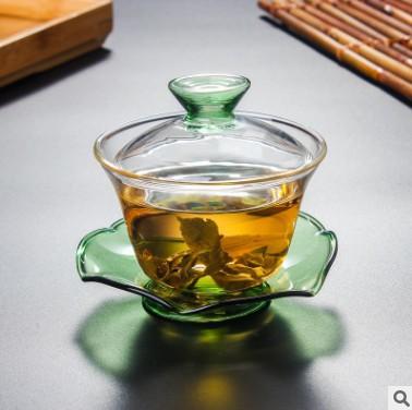 Chinese Tea Bowls Heat-resistant Glass Gaiwan Color Tea Maker Gai Wan Gaiwan for Travel Tibetan Bowl Tureen Cup Puer Cups Set 170ml
Chinese Tea Bowls Heat-resistant Glass Gaiwan Color Tea Maker Gai Wan Gaiwan for Travel Tibetan Bowl Tureen Cup Puer Cups Set 170ml