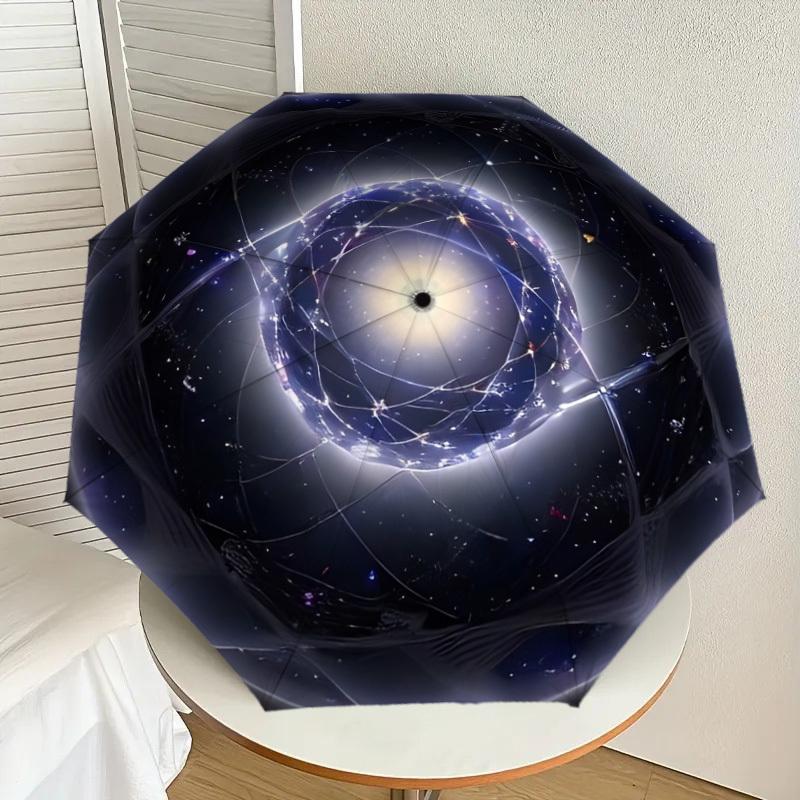 1pc Cosmic Sphere Automatic Folding Umbrella, Heavy-Duty 8-Rib Construction, Perfect for Everyday yy251114160
1pc Cosmic Sphere Automatic Folding Umbrella, Heavy-Duty 8-Rib Construction, Perfect for Everyday yy251114160