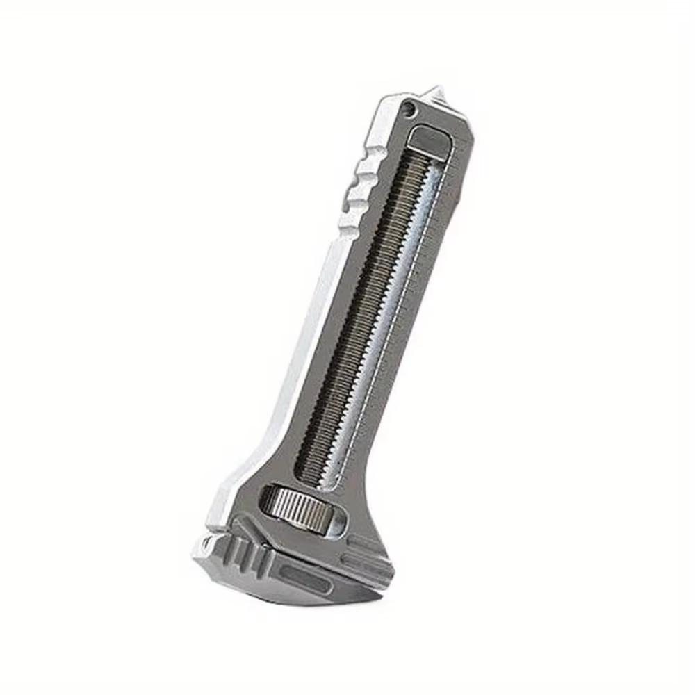 1Pc Mini Wrench Pocket Portable Multitool Tools for Outdoor Camping Compact Aluminium Alloy Bottle Opener Outdoor Small Tools срібний
1Pc Mini Wrench Pocket Portable Multitool Tools for Outdoor Camping Compact Aluminium Alloy Bottle Opener Outdoor Small Tools срібний