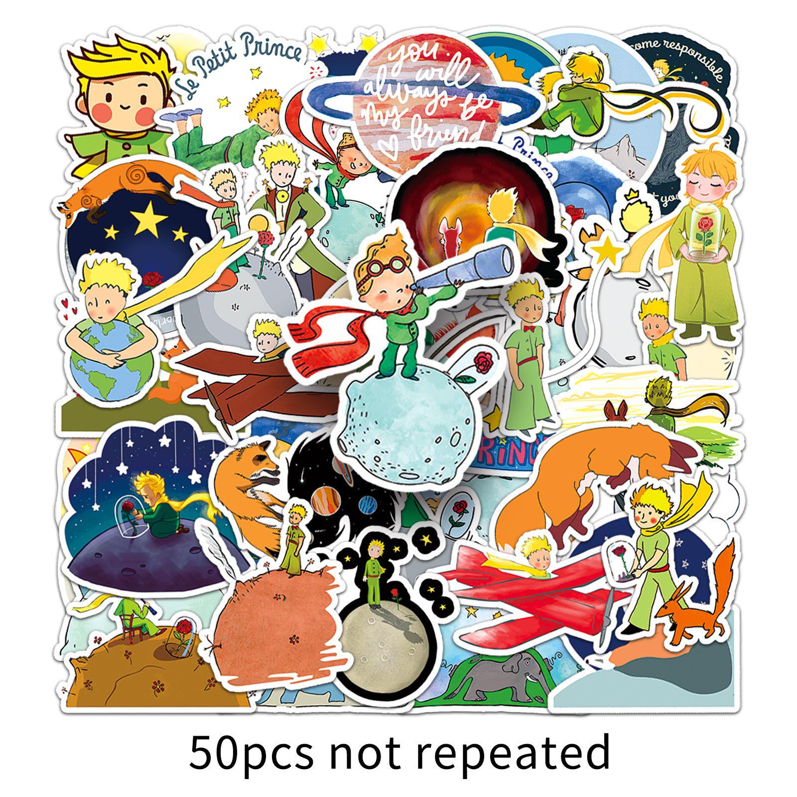 The Little Prince Sticker Set - 50pcs Animation Novel Character Stickers for Journaling and Crafts
The Little Prince Sticker Set - 50pcs Animation Novel Character Stickers for Journaling and Crafts