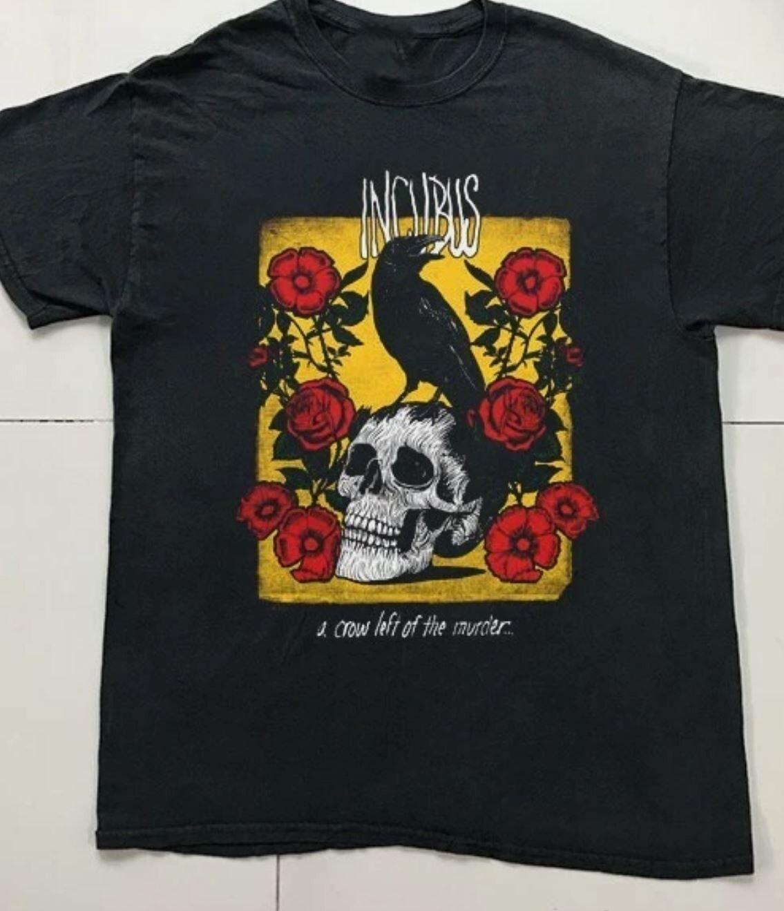 Горячая футболка Инкуб A Crow Left of Murder Рождественский подарок Футболка S-4XL S
Горячая футболка Инкуб A Crow Left of Murder Рождественский подарок Футболка S-4XL S