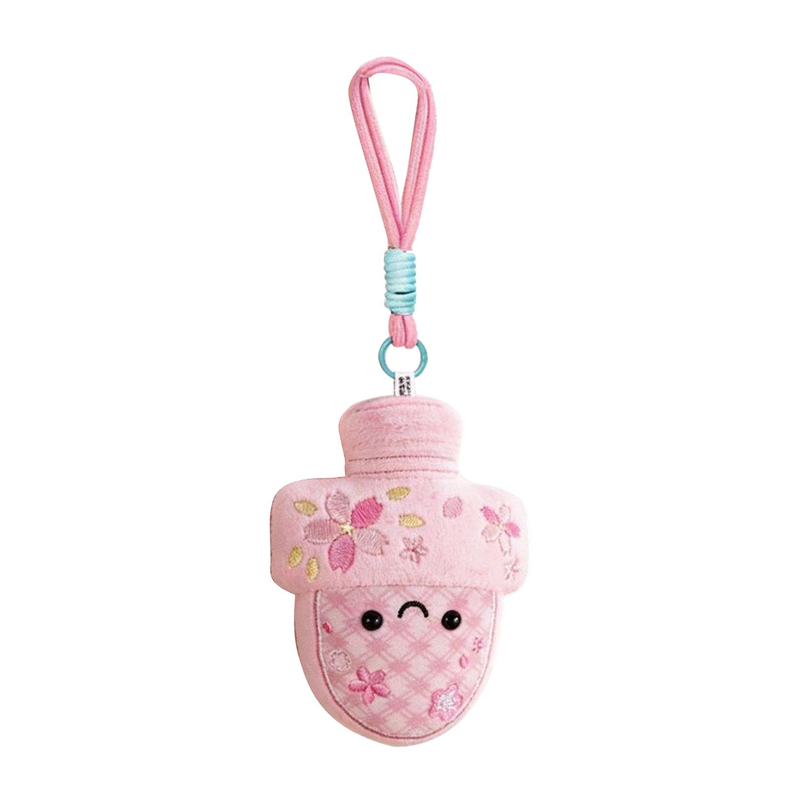 Plush Keychain Soft Stuffed Bag Charm with Embroidered Floral Pattern and Loop Strap for Easy Attachment to Bags or Keys One Size рожевий
Plush Keychain Soft Stuffed Bag Charm with Embroidered Floral Pattern and Loop Strap for Easy Attachment to Bags or Keys One Size рожевий