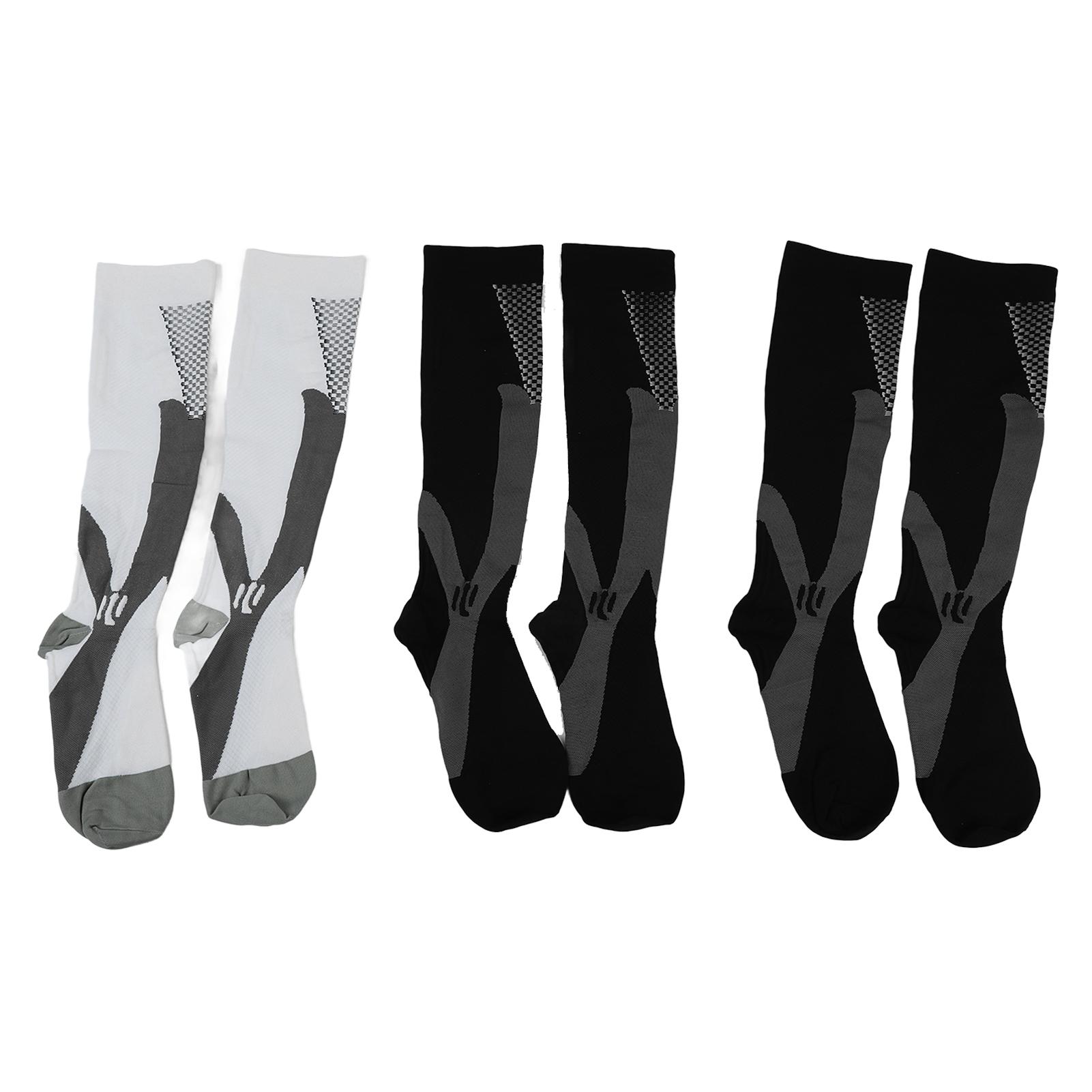 3 Packs Compression Socks Nylon Wire Ventilate Athletic Calf Socks for Men Women Youth
3 Packs Compression Socks Nylon Wire Ventilate Athletic Calf Socks for Men Women Youth