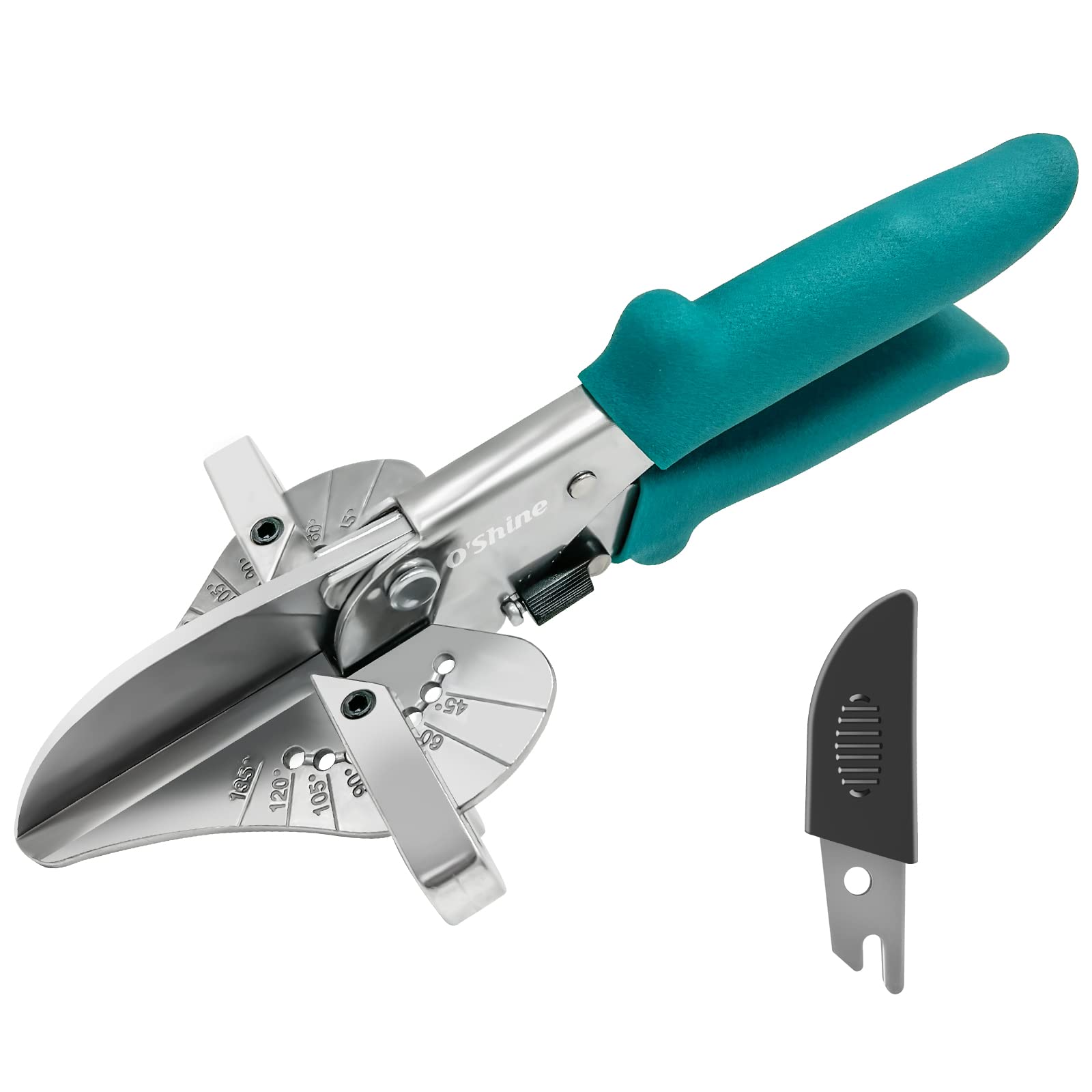 Miter Wire Cover Adjustable Hand Tool for and Shaping Balsa Wood and Includes 1 Replacement Blade and Sheath O Shine Scissors, Multi-Angle Cutter,
Miter Wire Cover Adjustable Hand Tool for and Shaping Balsa Wood and Includes 1 Replacement Blade and Sheath O Shine Scissors, Multi-Angle Cutter,