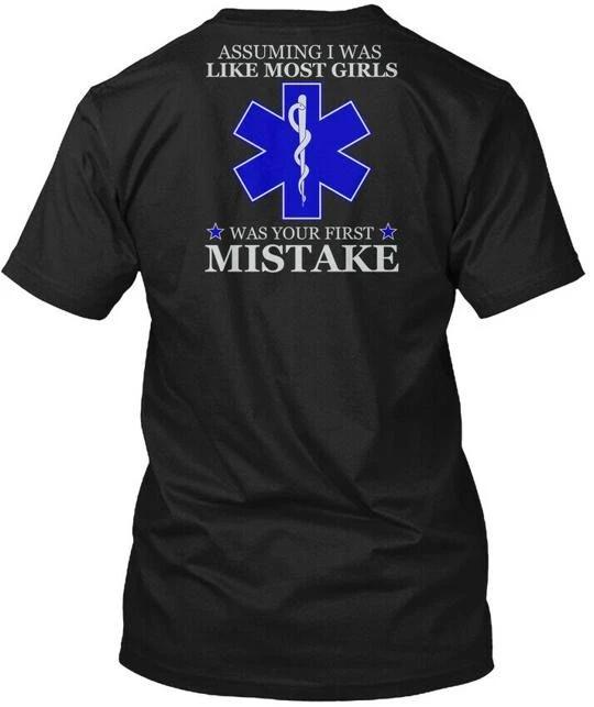 Emtems Your First Mistake Assuming I Was Like Most T shirt Made in USA S to 5XL XL
Emtems Your First Mistake Assuming I Was Like Most T shirt Made in USA S to 5XL XL