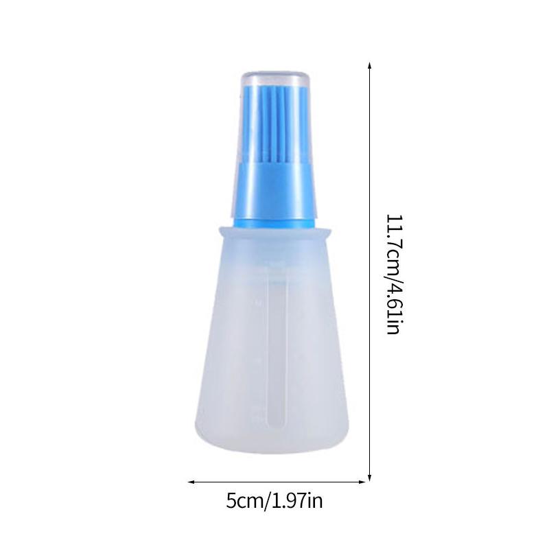 Silicone Heat-resistant Food Grade Kitchen Baking Oil Dispenser With Small Brush Kitchen Baking Tools синій
Silicone Heat-resistant Food Grade Kitchen Baking Oil Dispenser With Small Brush Kitchen Baking Tools синій