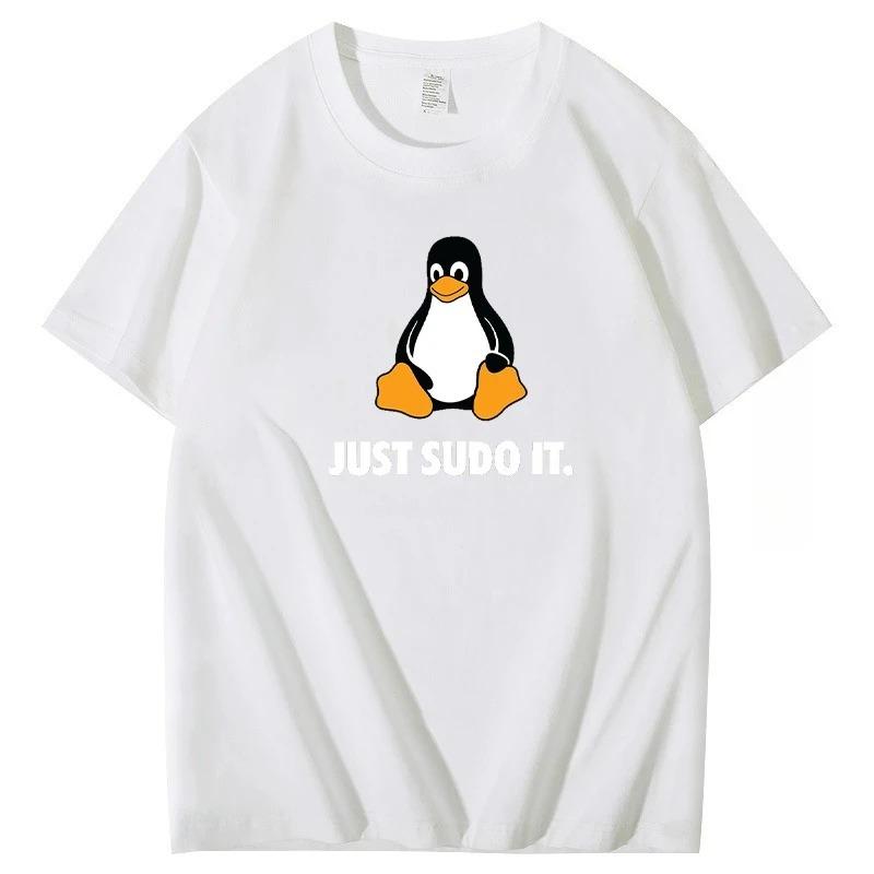 Футболка Just Sudo It с забавным рисунком для мужчин, посвященная операционной системе Linux и пингвинам. Футболка с коротким рукавом, летняя, дышащая. 4XL
Футболка Just Sudo It с забавным рисунком для мужчин, посвященная операционной системе Linux и пингвинам. Футболка с коротким рукавом, летняя, дышащая. 4XL
