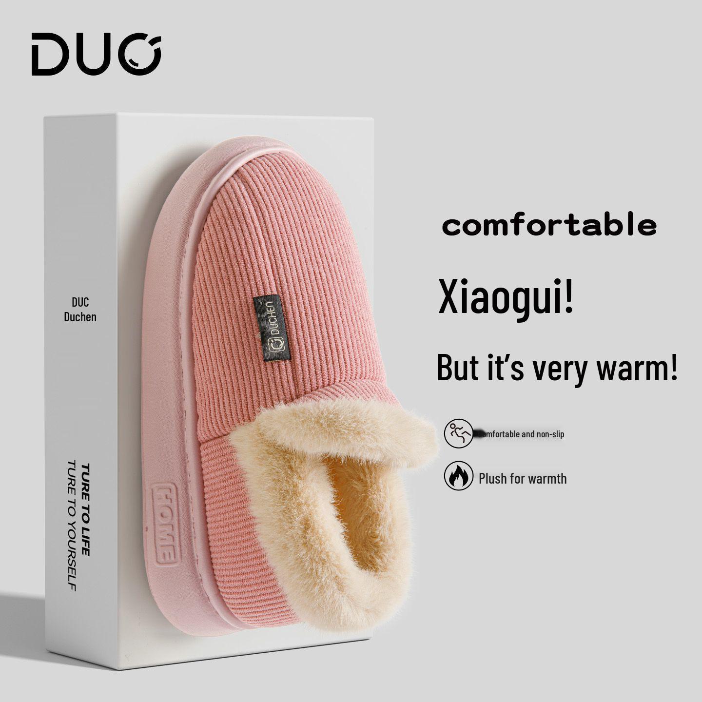 Дучен Зимние мультяшные плюшевые тапочки на толстой подошве - Удобные, теплые хлопковые туфли с закрытой пяткой для мужчин и женщин 38-39 Runs Small
Дучен Зимние мультяшные плюшевые тапочки на толстой подошве - Удобные, теплые хлопковые туфли с закрытой пяткой для мужчин и женщин 38-39 Runs Small