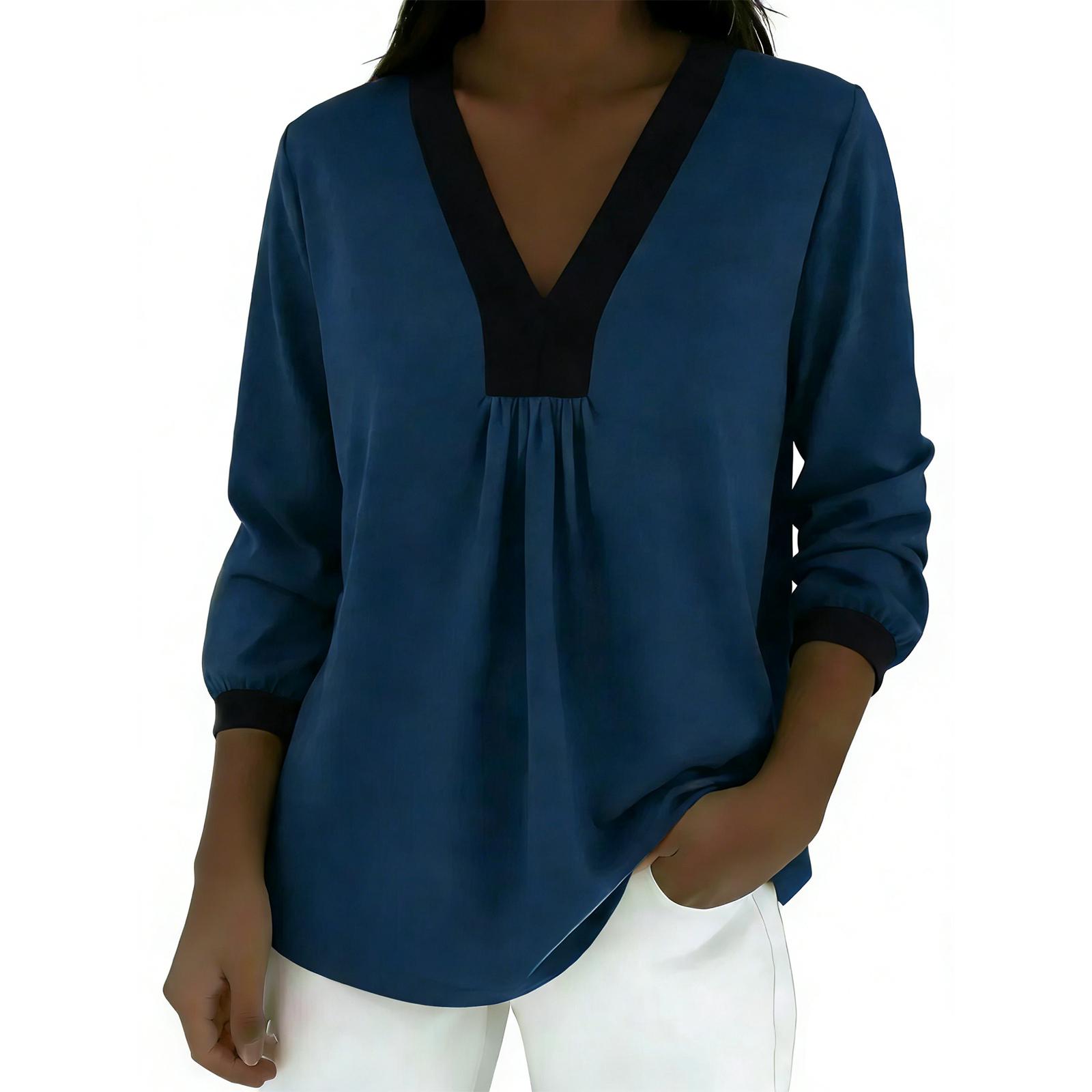 Модний та елегантний жіночий топ L синій
Модний та елегантний жіночий топ L синій