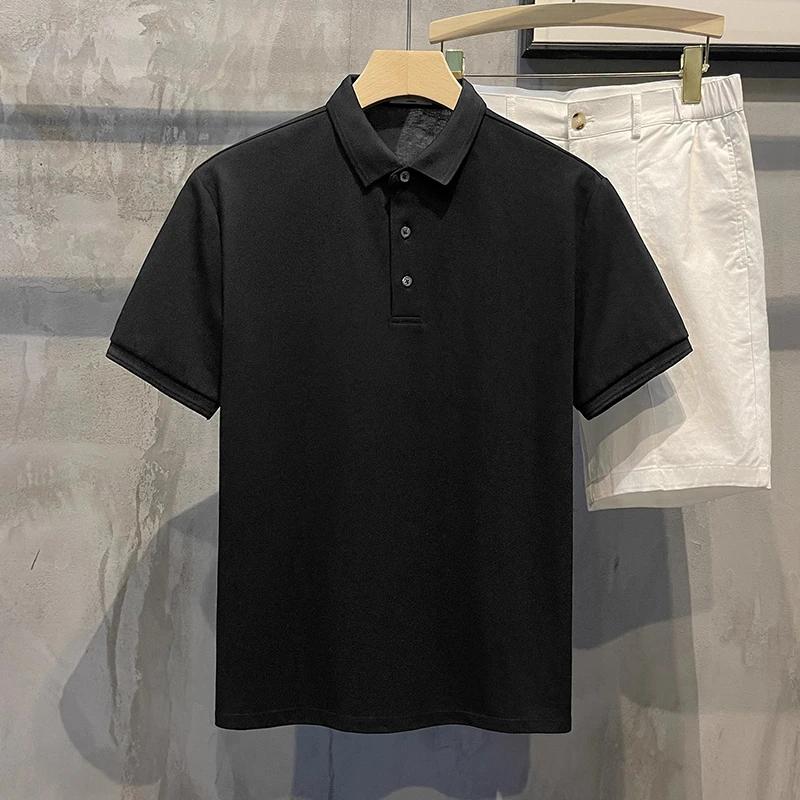 Men s Beige Short Sleeve Solid Color Polo Shirt M чёрный
Men s Beige Short Sleeve Solid Color Polo Shirt M чёрный