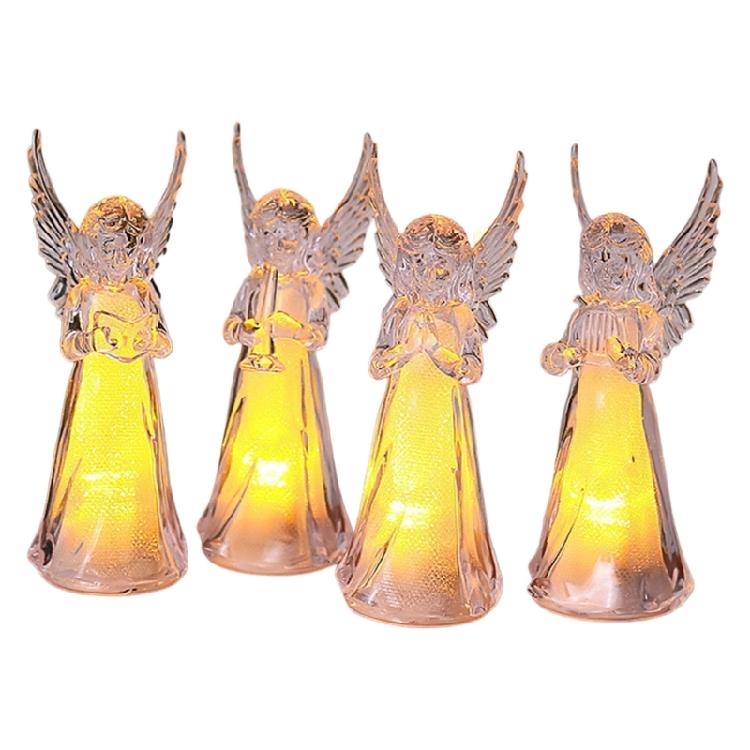 Modern Angel Shapeds Table Decoration 4PCS Sparkling Acrylic LED Light For Bedroom Ambiances Creation 1
Modern Angel Shapeds Table Decoration 4PCS Sparkling Acrylic LED Light For Bedroom Ambiances Creation 1