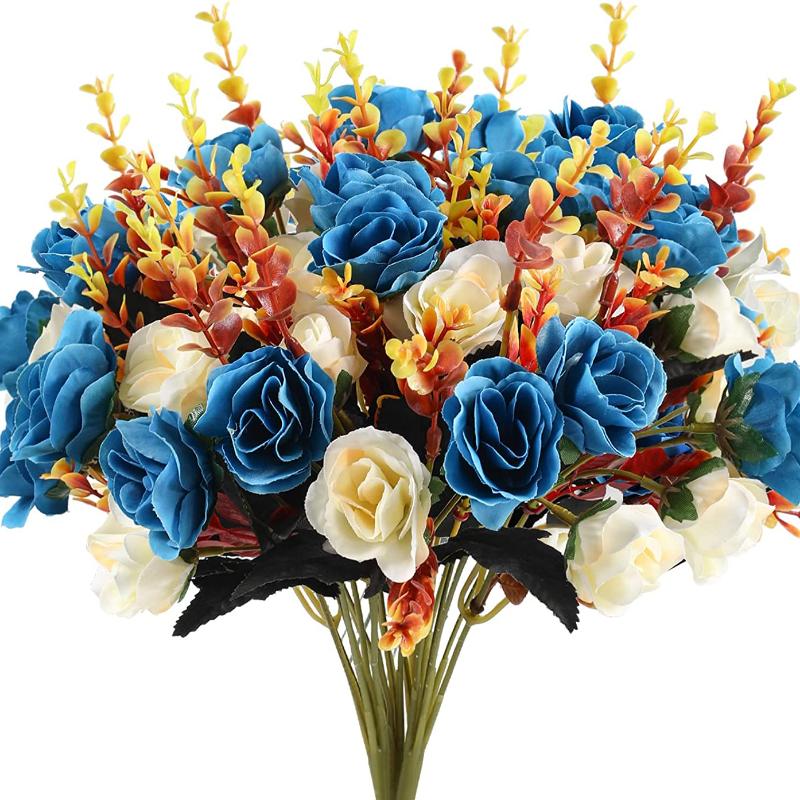 Wedding Rose Artificial Flower Floral Grave Home Party 1 Bunch Bouquet Decor Fake Flower Home Wedding Decoration Accessories
Wedding Rose Artificial Flower Floral Grave Home Party 1 Bunch Bouquet Decor Fake Flower Home Wedding Decoration Accessories