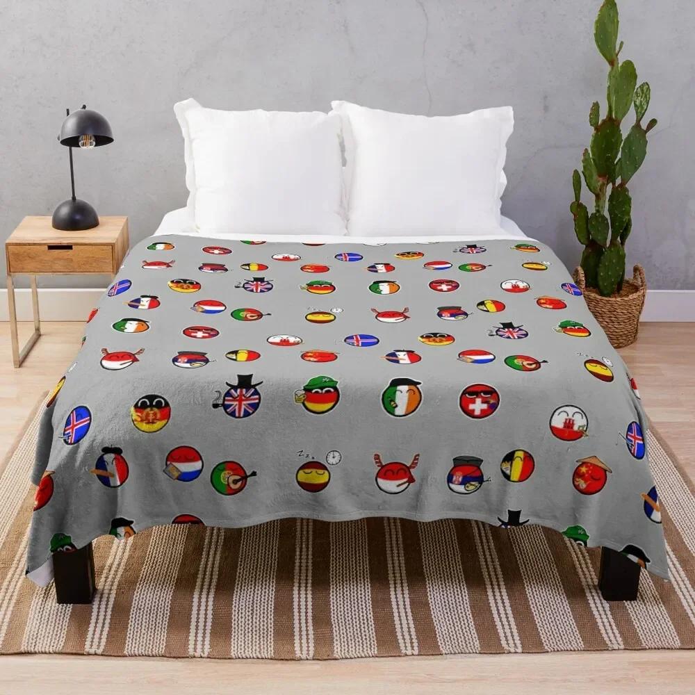 Countryballs Pack Throw Blanket For Decorative Sofa Fashion Sofas Blankets For Baby Blankets 100cmx150cm
Countryballs Pack Throw Blanket For Decorative Sofa Fashion Sofas Blankets For Baby Blankets 100cmx150cm