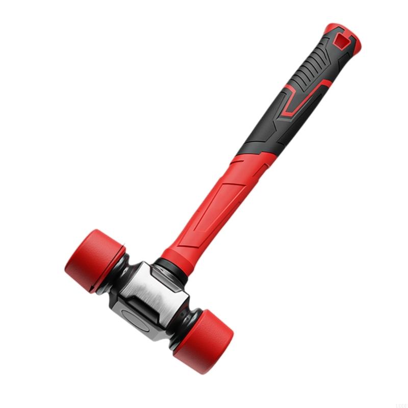 Rubber Mallets Hammer Shock Absorbing Fibre Handle Floor Installation Tool For Camping Tent Stakes And Woodworking
Rubber Mallets Hammer Shock Absorbing Fibre Handle Floor Installation Tool For Camping Tent Stakes And Woodworking