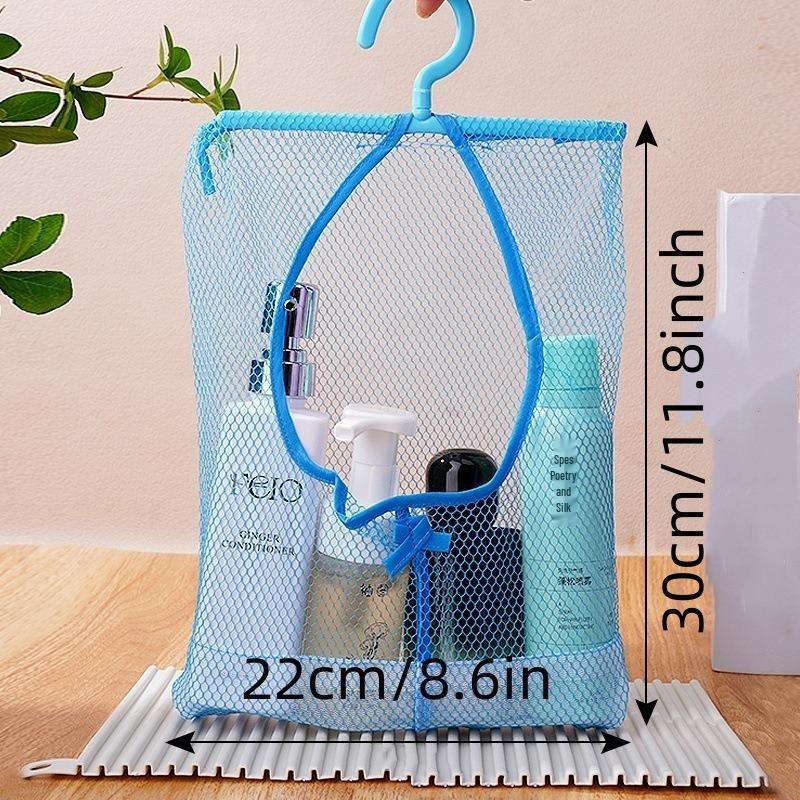 Multifunctional Hanging Mesh Storage Bag for Kitchen & Bathroom небесно-голубой
Multifunctional Hanging Mesh Storage Bag for Kitchen & Bathroom небесно-голубой