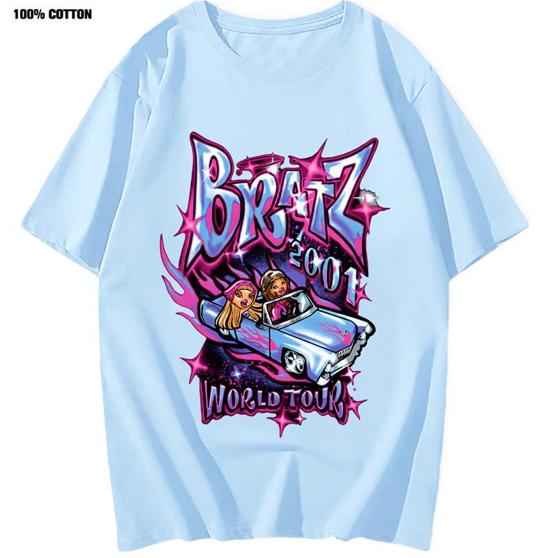 Bratz T Shirts Women Summer Street Oversized Tshirt Harajuku Y2k Tops Unisex Women Casual Cotton Short Sleeve Plus Size Tshirt L
Bratz T Shirts Women Summer Street Oversized Tshirt Harajuku Y2k Tops Unisex Women Casual Cotton Short Sleeve Plus Size Tshirt L