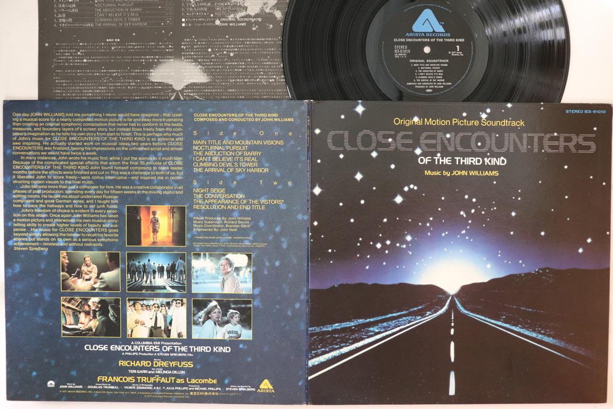 LP Record OST, JOHN WILLIAMS - Close Encounters Of The Third Kind IES81010 ARISTA 1977 Japan Soundtracks & Musicals Used
LP Record OST, JOHN WILLIAMS - Close Encounters Of The Third Kind IES81010 ARISTA 1977 Japan Soundtracks & Musicals Used