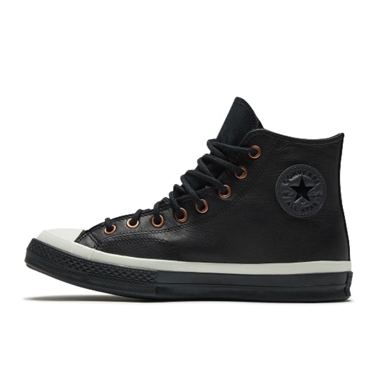 Converse Chuck 70 Hi Black Leather White 165923C 36
Converse Chuck 70 Hi Black Leather White 165923C 36