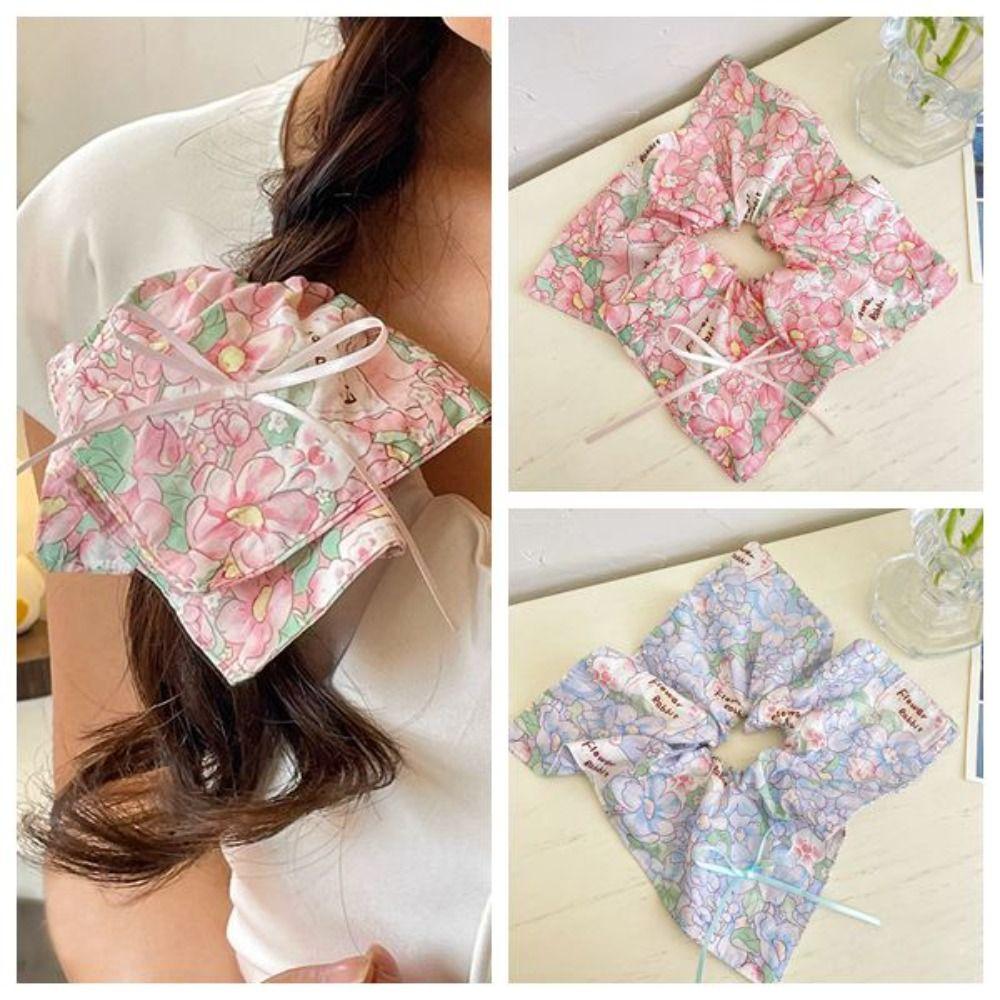 Floral Bunny Square Flower Hair Scrunchies Hair Rope Elastic Bands New Large Intestine Ring
Floral Bunny Square Flower Hair Scrunchies Hair Rope Elastic Bands New Large Intestine Ring