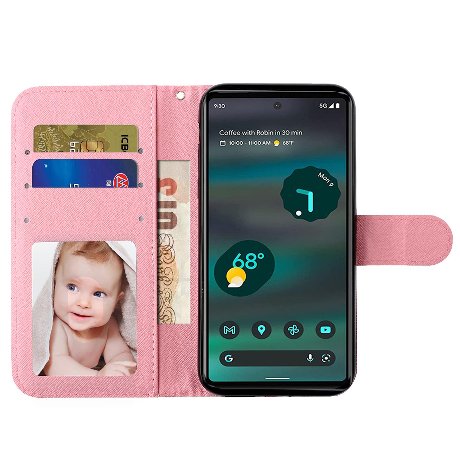 For Google Pixel 7a PU Leather 3D Pattern Printing Phone Case Stand Wallet Flip Cover with Strap Cat
For Google Pixel 7a PU Leather 3D Pattern Printing Phone Case Stand Wallet Flip Cover with Strap Cat