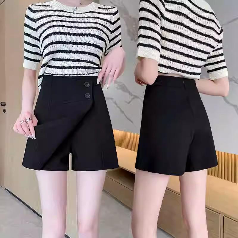 Summer 2024 Women s High Waist Black A-Line Casual Loose Slimming Shorts XS чорний
Summer 2024 Women s High Waist Black A-Line Casual Loose Slimming Shorts XS чорний