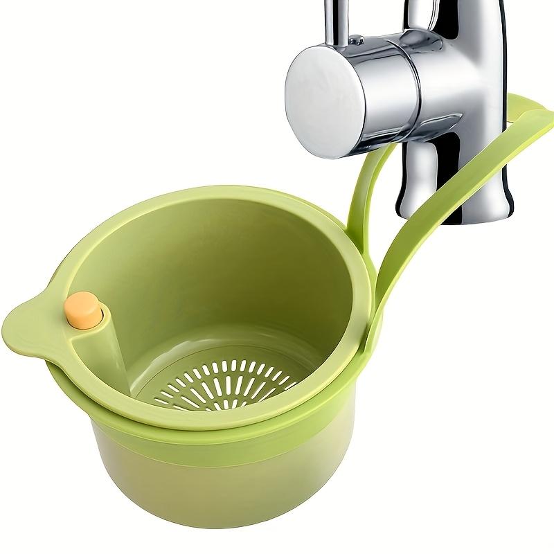 Hanging Water Drain Basket for Kitchen Sink Multi-functional Tool for Draining and Screening Ingredients зелёный
Hanging Water Drain Basket for Kitchen Sink Multi-functional Tool for Draining and Screening Ingredients зелёный
